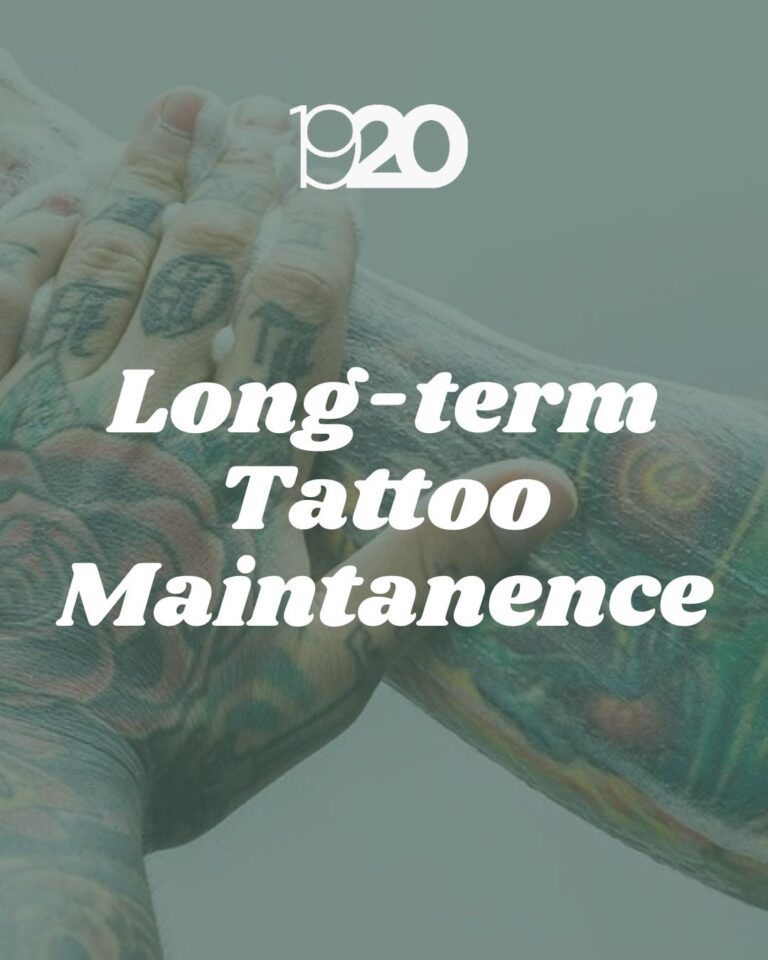 Long-Term Tattoo Maintenance