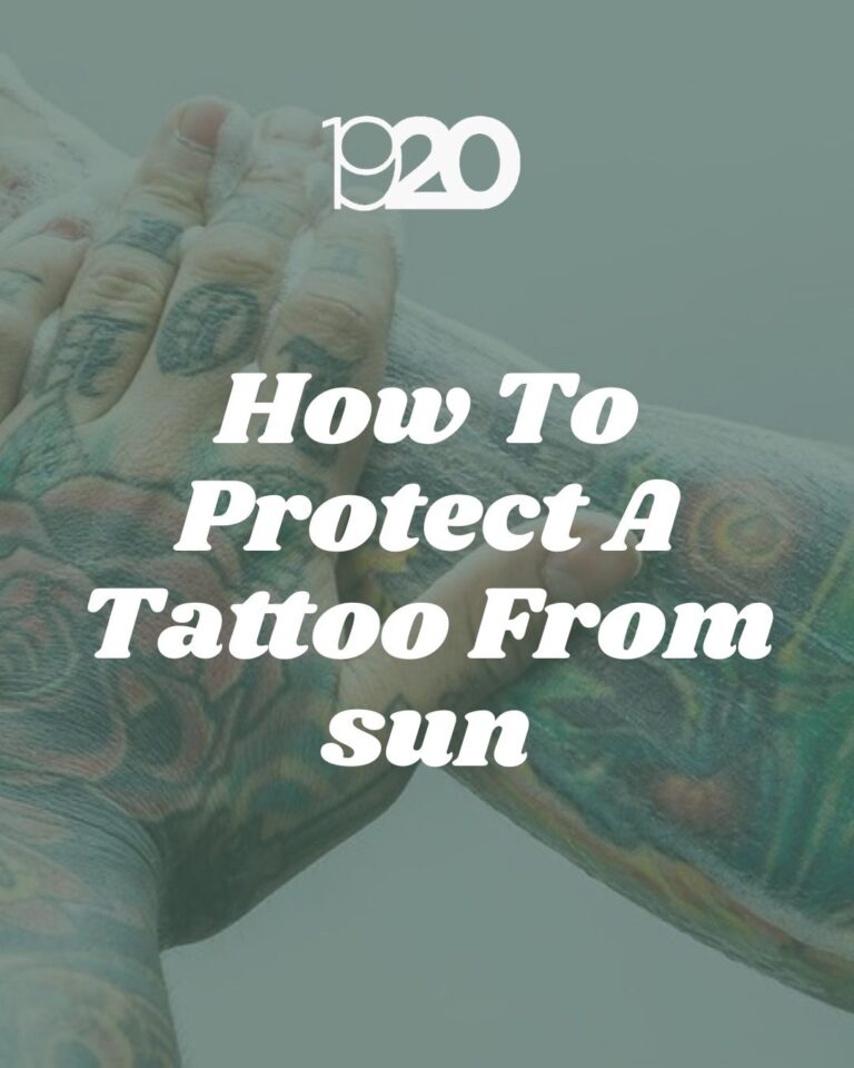 Sun Protection for Tattoos